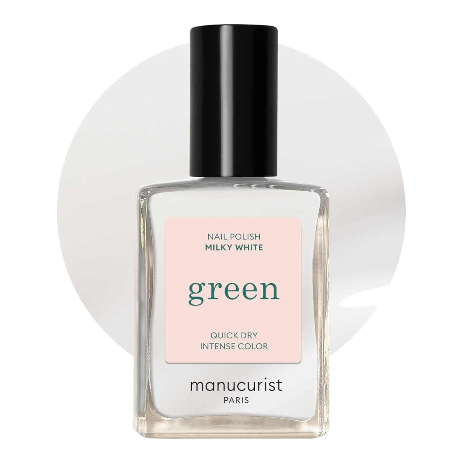 Manucurist Green – Rosy Beige Shell Beige Nagellack – Schnell trocknender Nagellack – DIY-Nägel – Vegan 12-Free – Pflanzenbasiert – Nagellack – Hergestellt in Frankreich