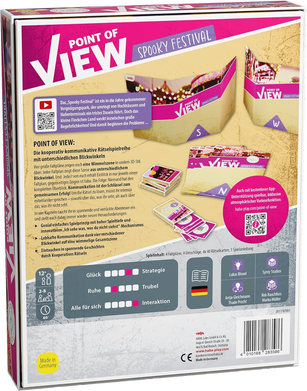 Der Standpunkt von HABA: Das Schreckensfest