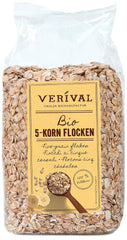 Verival 5-Korn-Flocken - Bio, 6er Pack (6 x 500 g)
