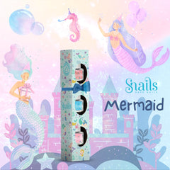 Snails Kids Nagellack-Geschenkset 510407, Mini-Meerjungfrau 3x5ml, auf Wasserbasis, waschbar, sicher, vegan