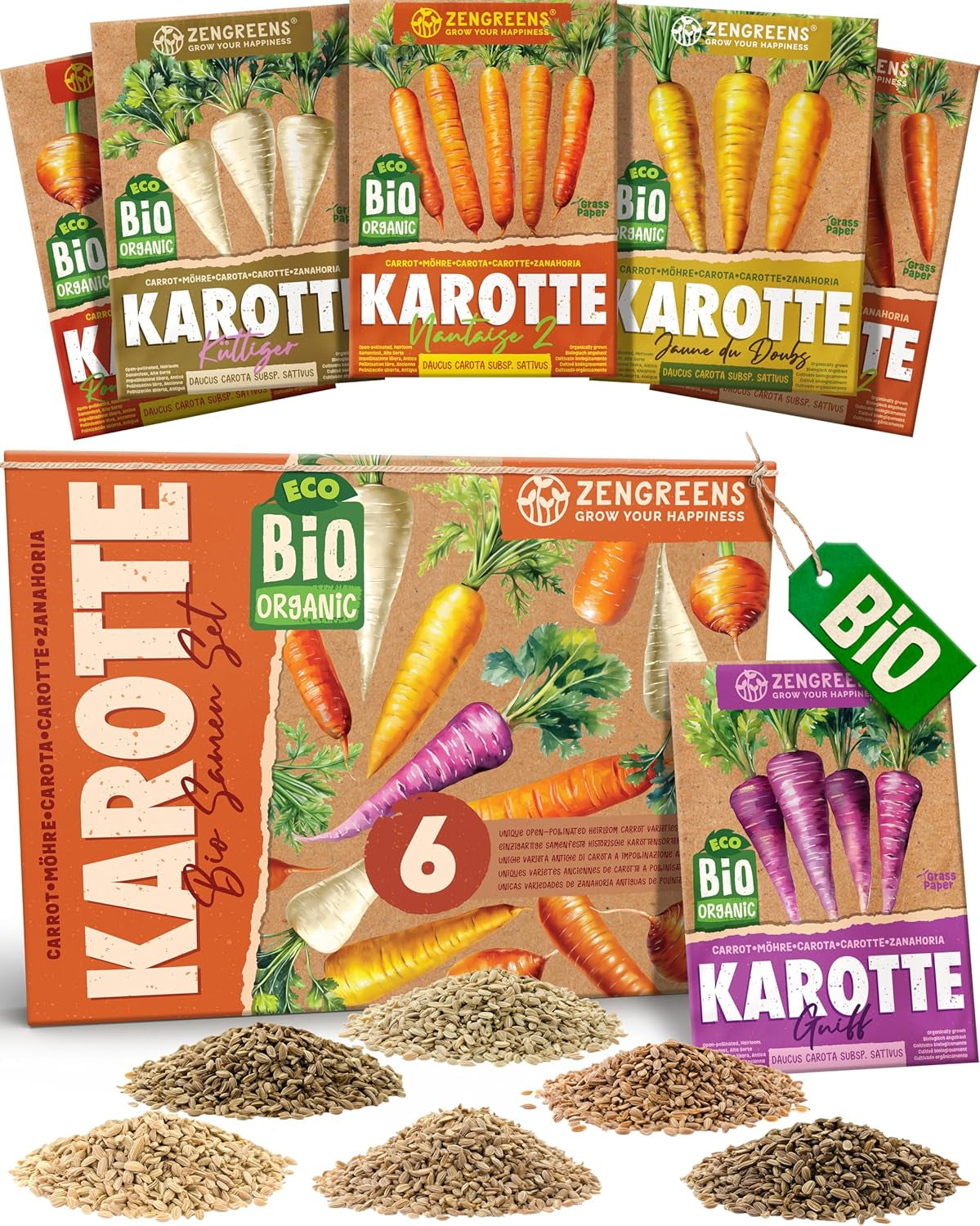 Bio-Tomatensamen im 10er-Set – 10 Tomatensamen für den einfachen Anbau im Garten, Balkon oder Hochbeet – Pflanzensamen – Setzlinge