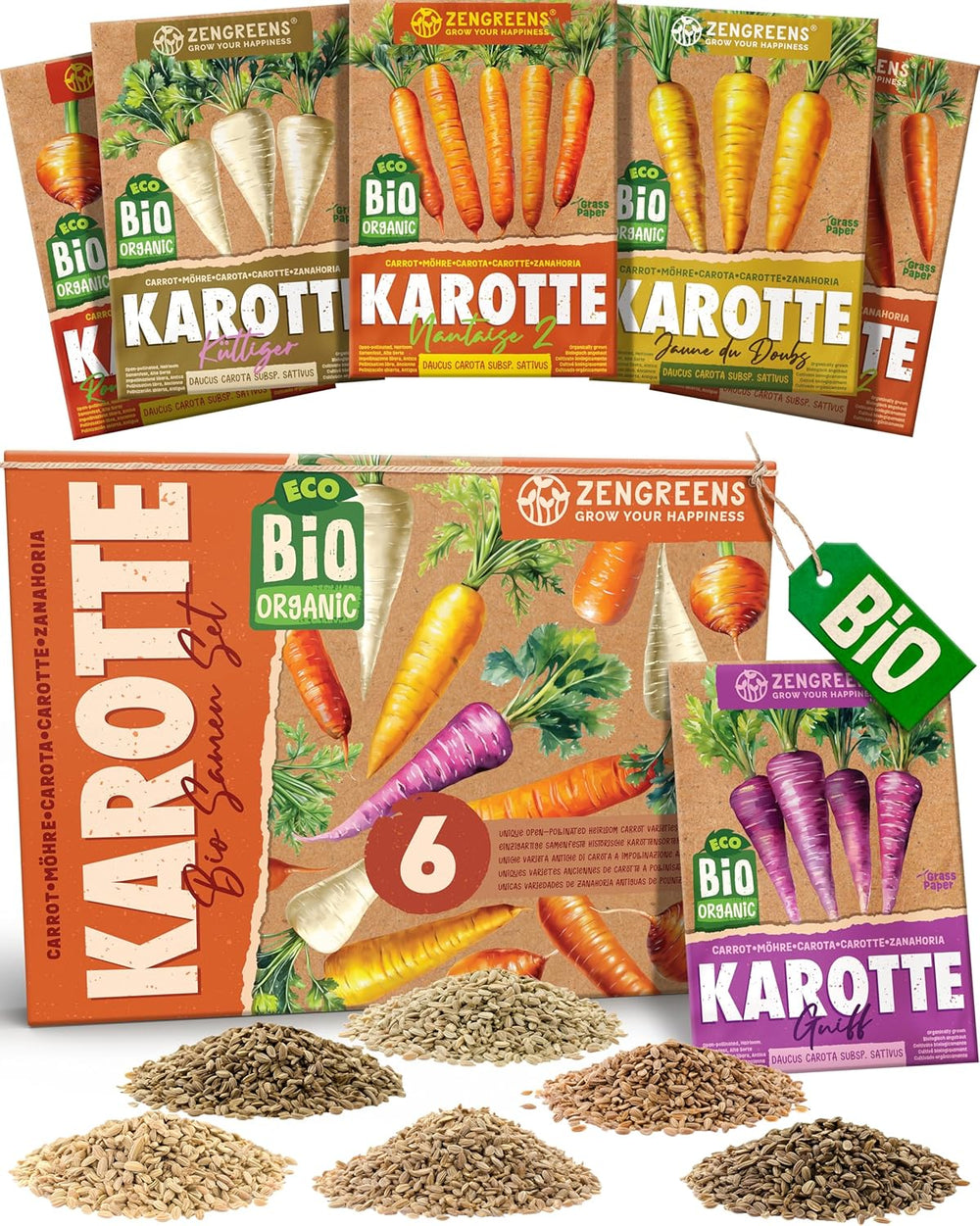 Bio-Tomatensamen im 10er-Set – 10 Tomatensamen für den einfachen Anbau im Garten, Balkon oder Hochbeet – Pflanzensamen – Setzlinge