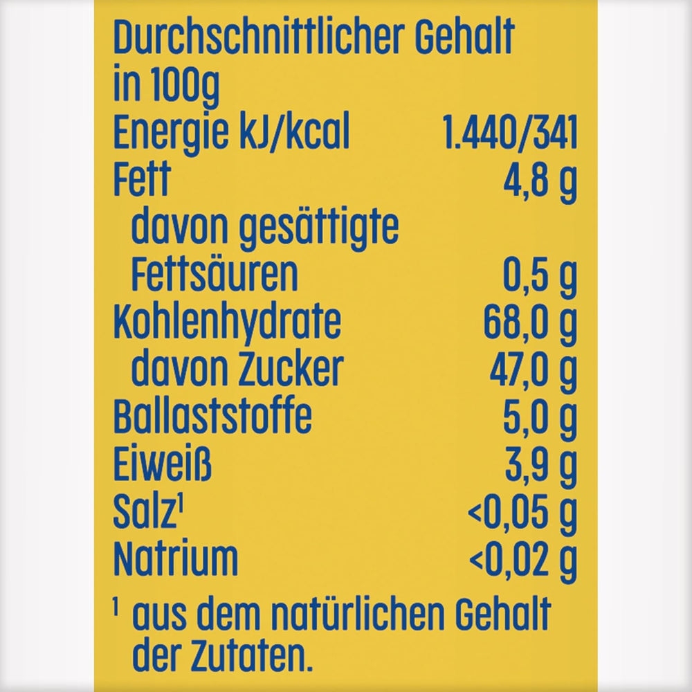 Apfel- und Bananenriegel (20 x 25 g), nur mit Früchten gesüßt, perfekter Snack für zwischendurch, zubereitet aus streng kontrollierten und ausgewählten Zutaten.