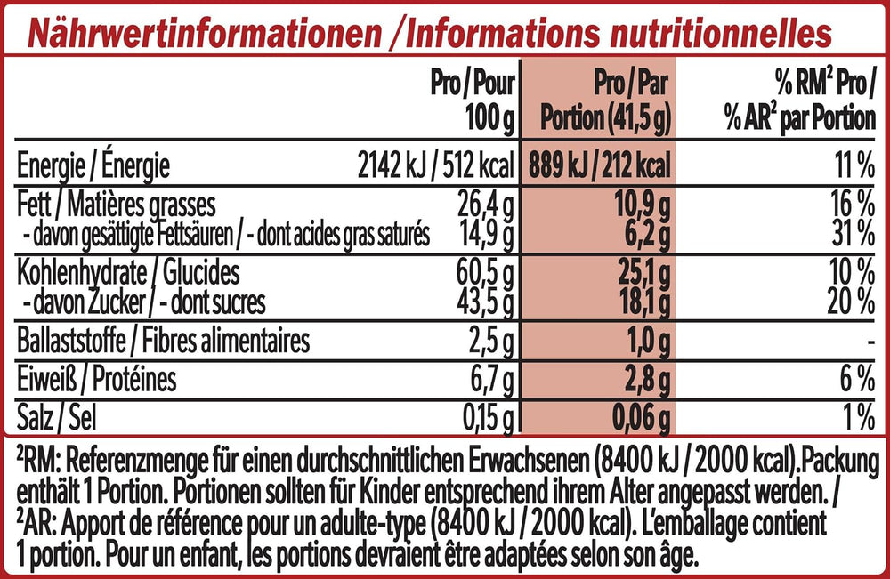 Nestlé Classic Schokoriegel, knusprige Waffelriegel aus Milchschokolade, 48er-Packung (24 x 41,5 g)