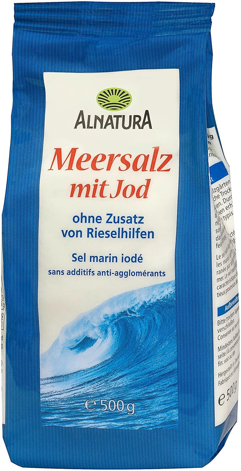 Meersalz mit Jod, 500g