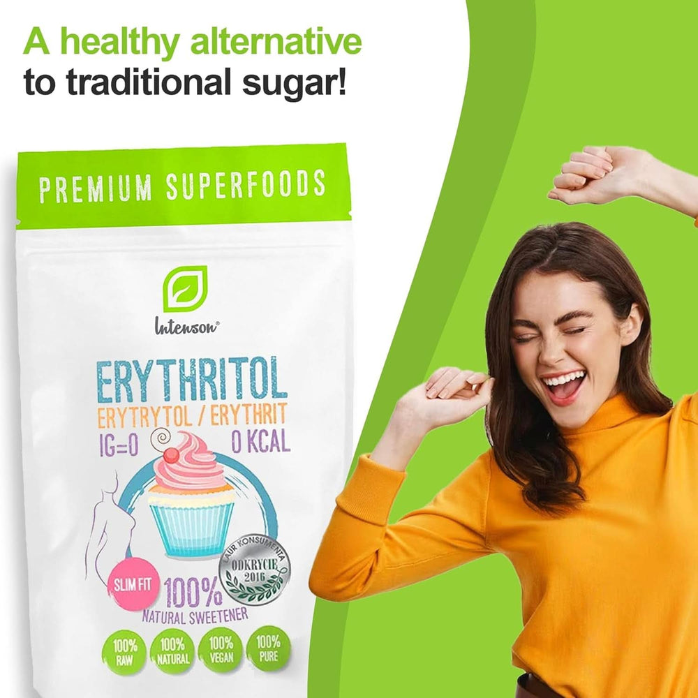 Erythritol – Natürliche Zuckeralternative, 2 kg Süßstoffe Naty Shop