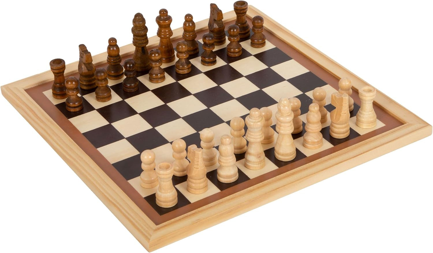 Small Foot Spielesammlung, 7 klassische Holzspiele, Brettspiele für die ganze Familie, ab 6 Jahren, 12322