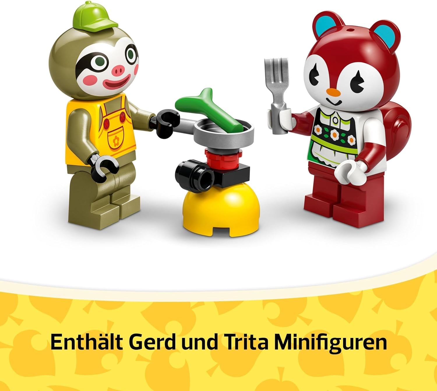 LEGO Animal Crossing Gerds Wohnwagen und Garten, Rollenspielset, Autospielzeug für Kinder ab 7 Jahren, Mädchen und Jungen, Geschenk, Videospielspielzeug mit Tierfiguren, 77054, Bausets. Besuchen Sie den LEGO-Store