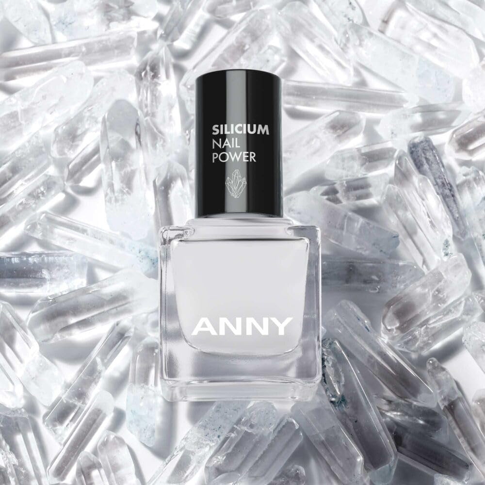 ANNY Silicon Nail Power – Nagelpflege 3 in 1: Basis, Stärkung und Verschönerer – 15 ml