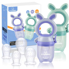 Tétine Pour Bébé/Tétine à Fruit/Tetine Grignoteuse Bebe/Tétine D'alimentation Pour Bébé - Toy de Dentition Pour Bébé, Sans BPA (Pachet de 2)