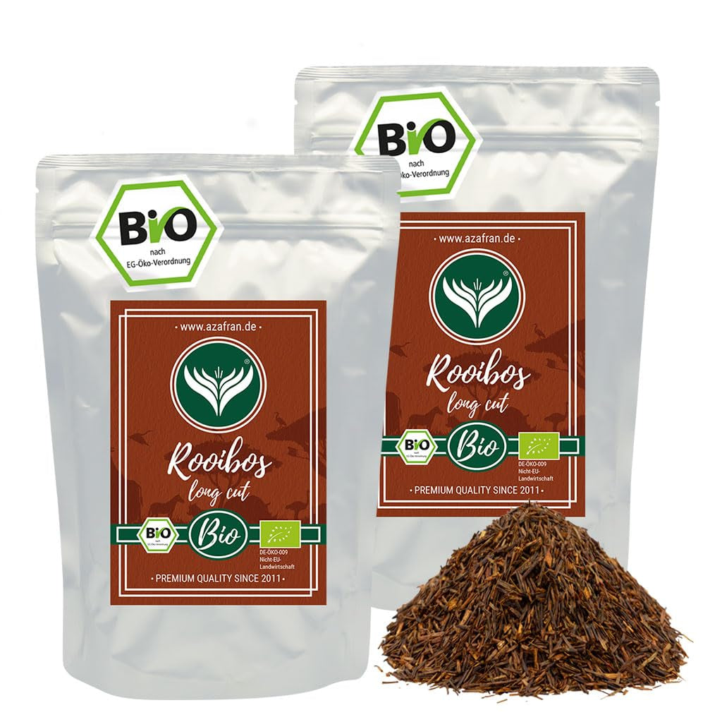 Ceai Azafran BIO Rooibos vrac - Ceai rooibos natural 500 g