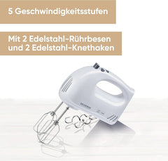 SEVERIN Handmixer HM3820 (LBH 20X9X14 Cm) LBH 20X9X14 Cm Weiß Kitchen Naty Shop