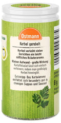 Ostmann Gewürze - Kerbel gerebelt | Kräuternote für Lammgerichte und deftige Eintöpfe | 8 g in der Streudose