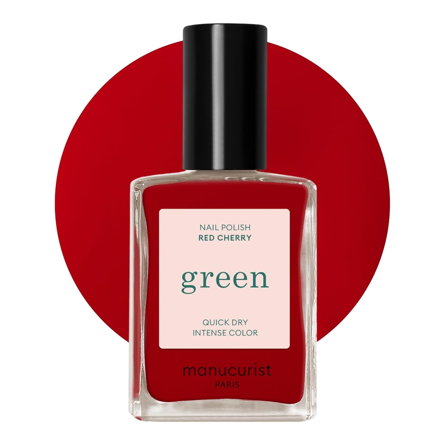 Manucurist Green – Rosy Beige Shell Beige Nagellack – Schnell trocknender Nagellack – DIY-Nägel – Vegan 12-Free – Pflanzenbasiert – Nagellack – Hergestellt in Frankreich