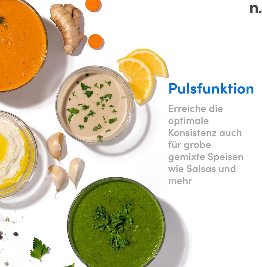 Nutribullet Personal Blender, Der leistungsstärkste Mixer Für Eine Portion, 1000 Watt Und Leiser Motor, 900 Ml Becher Aus Tritan Renew, Leuchtende Touch-Bedienknöpfe, Dunkel Grau Bucatarie Naty Shop