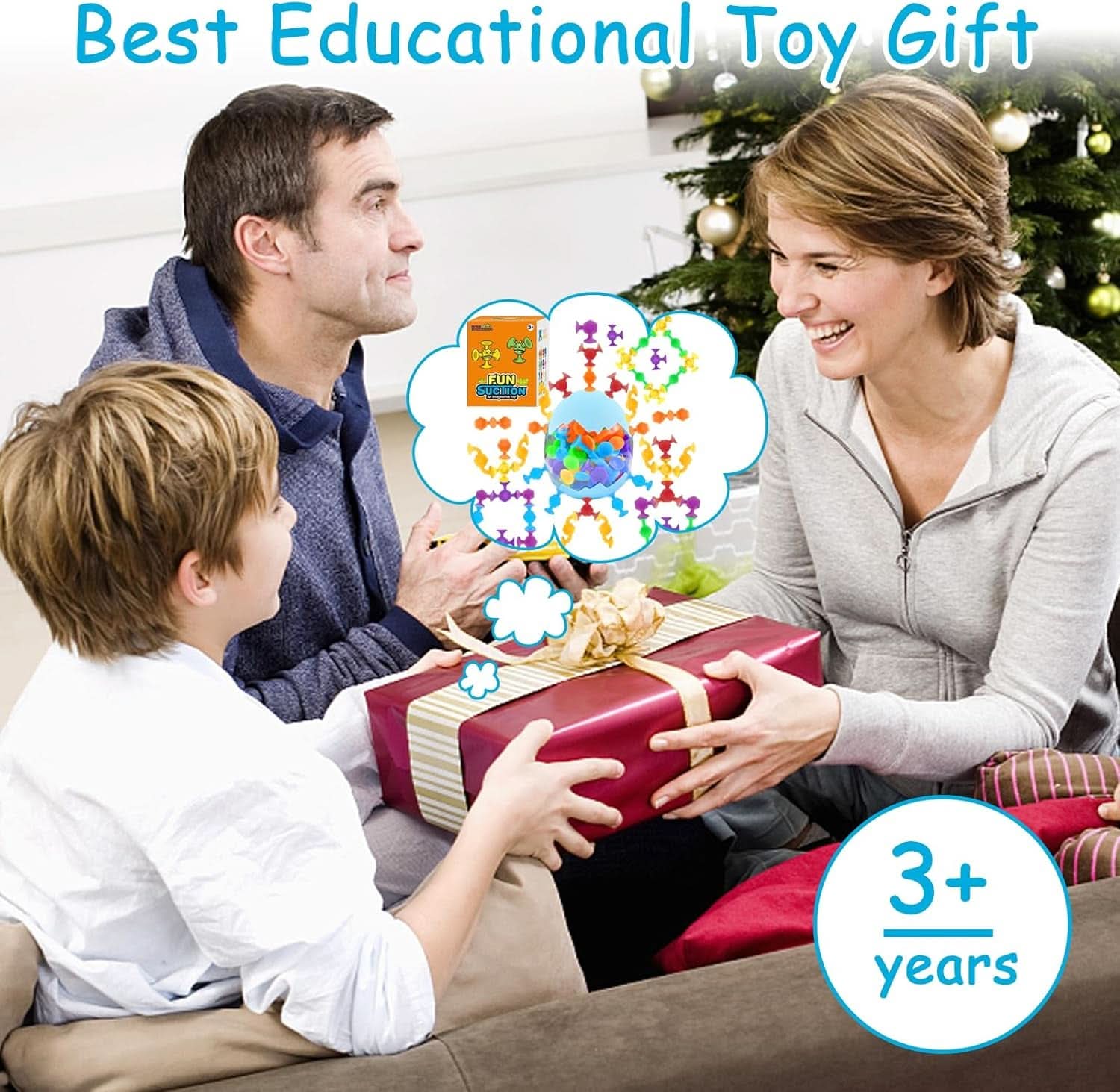 48 Stück 3 Jahre alt Montessori Badespielzeug Silikonbausteine ​​Mutter und Baby Naty Shop