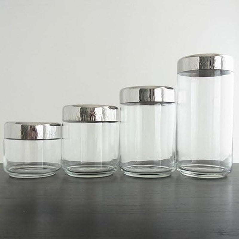 Alessi MW21/75 Borcan de bucătărie din sticlă îmbrăcată 75 cl Cutii depozitare alimente Naty Shop