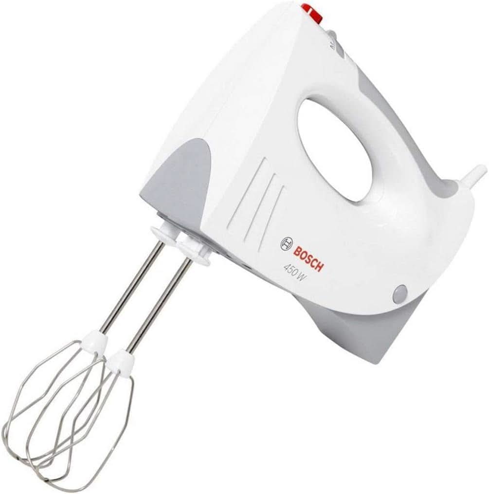 Bosch Hausgeräte MFQ3540 Handrührer, Grau, Weiß, 7,7 cm L x 20,1 cm B x 14,1 cm H Kitchen Naty Shop