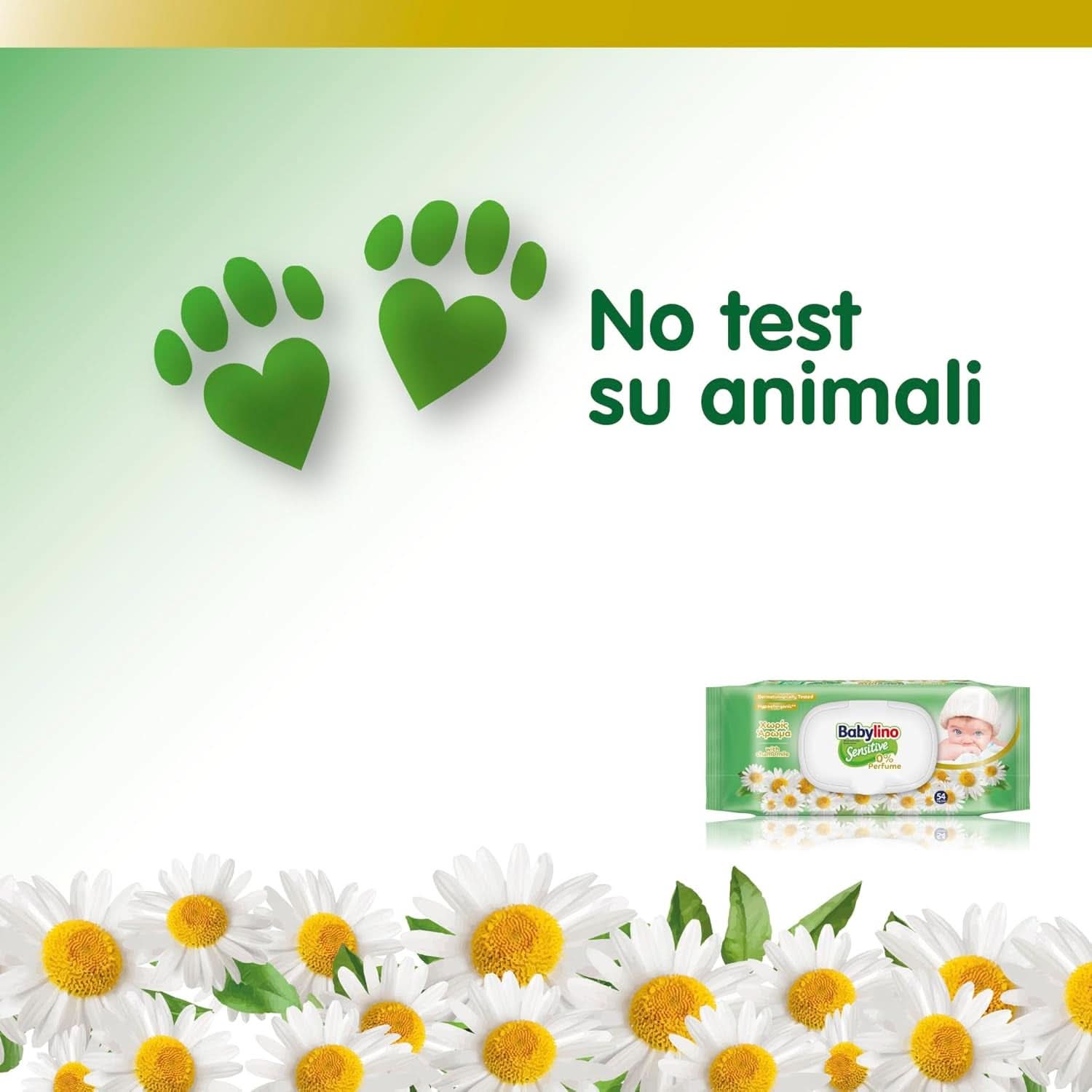 Șervețele pentru copii sensibili Babylino Sensitive, 0% parfum, 98% formulă naturală care restabilește valoarea pH-ului pielii Servetele Umede Bebelusi Naty Shop