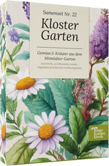 Magic Garden Seeds – Der Klostergarten: Gemüse und Kräuter aus dem Mittelalter – 9 historische kulinarische, medizinische und Garten-Samenboxen