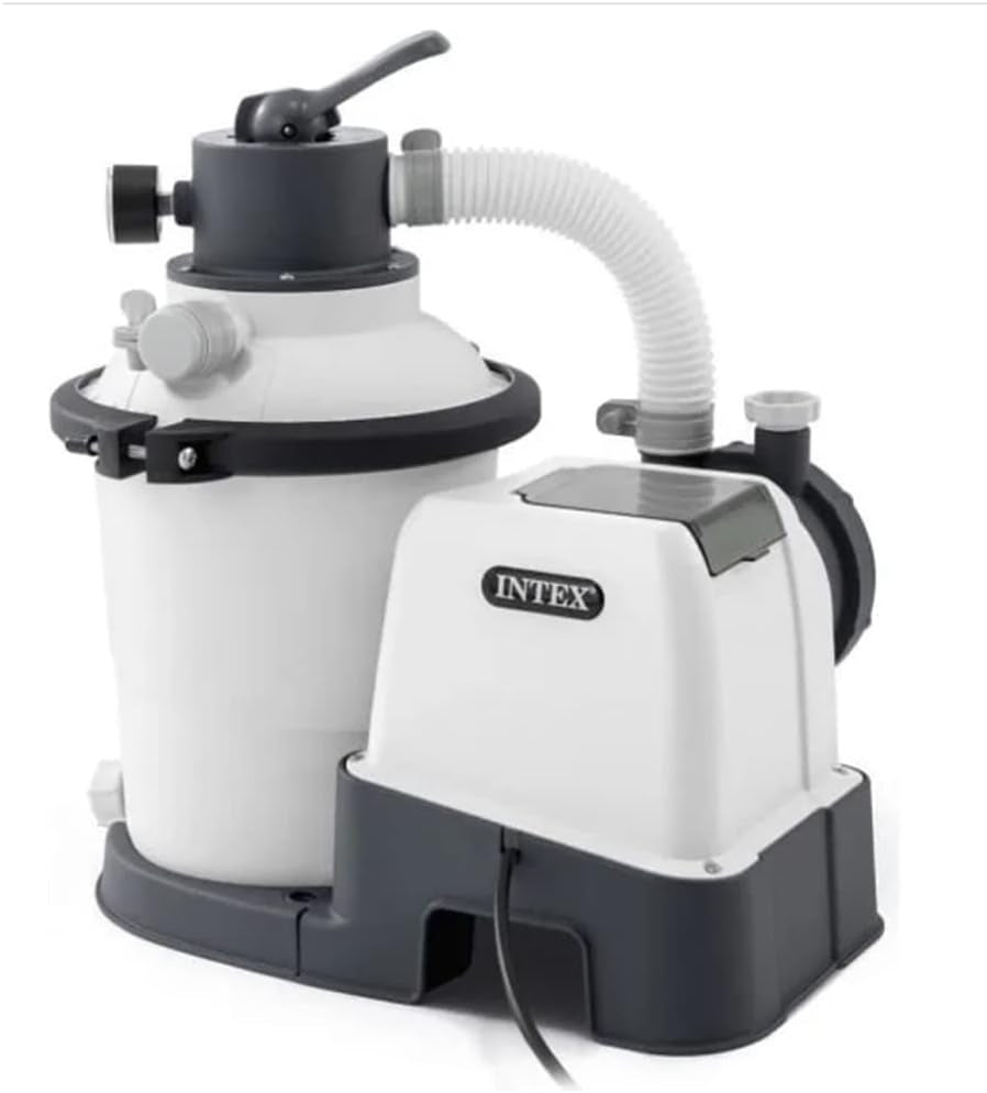 Filtru de nisip Intex SX925, 2 m³/h, pentru piscine de până la 17 m³, alb