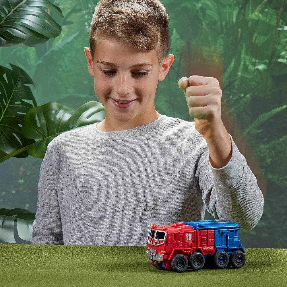 Transformers-Spielzeuge für den Film „Rise of the Beasts“, Smash Changer Optimus Prime Figur von 6, 22,5 cm Actionfiguren Naty Shop