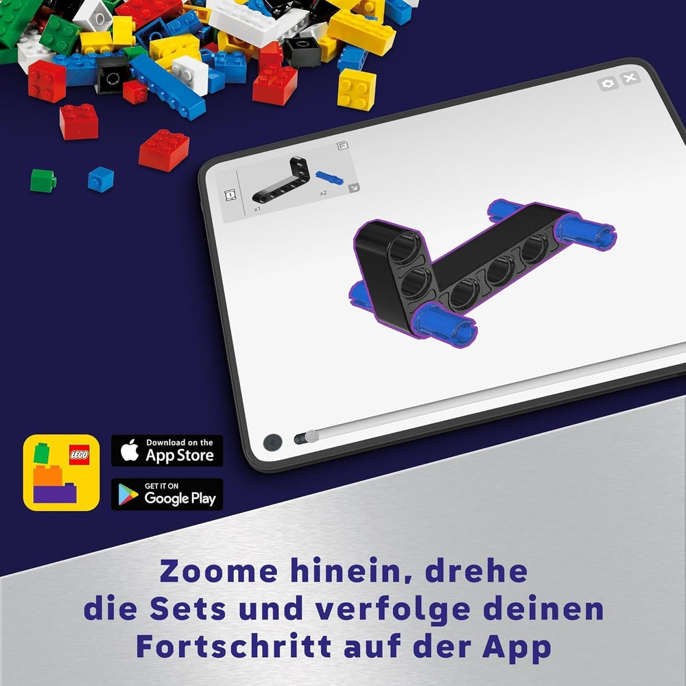 LEGO Technic Vtol Space Transporter LT81, Weltraumbauset, Weltraumspielzeug, Raumschiff, Mini-Rover-Spielset, Geschenk für Jungen und Mädchen ab 10 Jahren 42181 Bausets Besuchen Sie den LEGO-Store