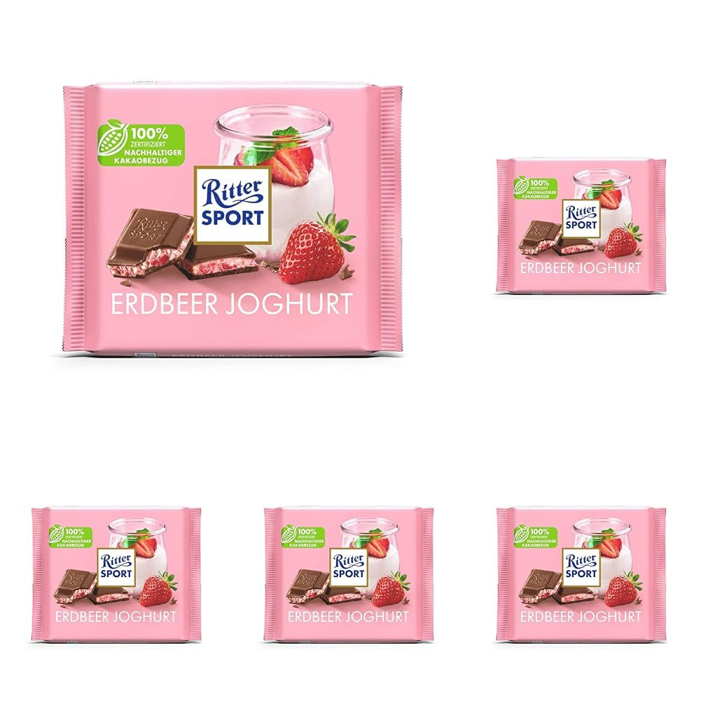 Ritter Sport 250g Alpenmilchschokolade, feinste Vollmilchschokolade mit cremigem Geschmack, klassische Schokolade zum Teilen mit Freunden, 11 Tafeln x 250g