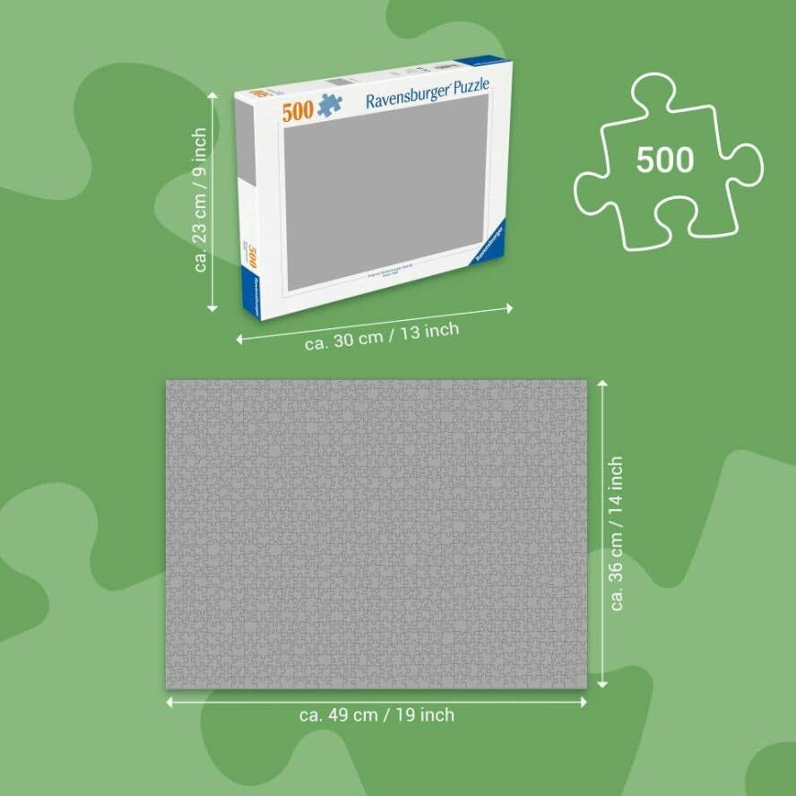 Ravensburger Puzzle 12000846, Locuri scandinave - Apus de soare în Copenhaga - puzzle jigsaw de 500 de piese pentru adulți și copii de peste 12 ani Puzzle Naty Shop