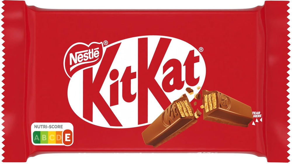 Nestlé KitKat Classic Schokoriegel, Milchschokolade, knusprige Waffelriegel, 24er-Pack (24 x 41,5 g)