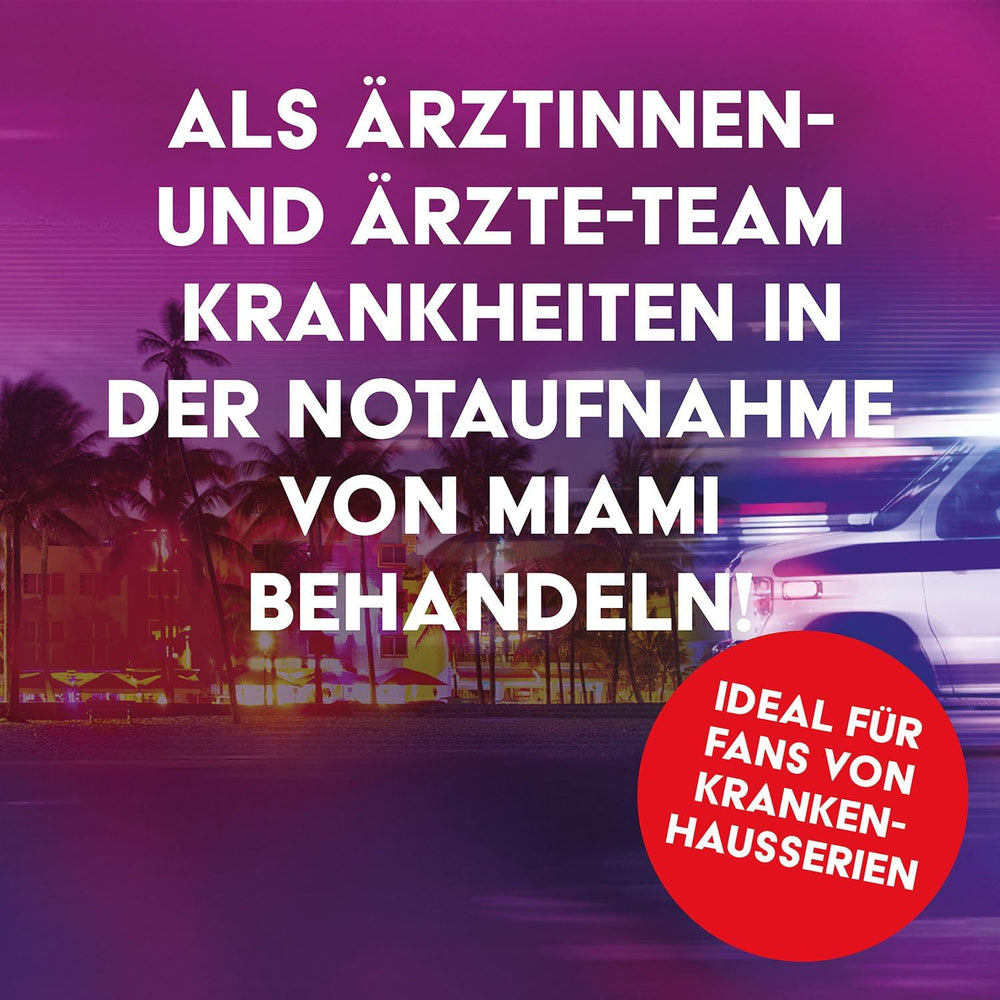 KOSMOS 684426 Medical Mysteries – Medizinisches Koop-Rollenspiel „Medical Crime Files“ in Miami für Kinder ab 16 Jahren