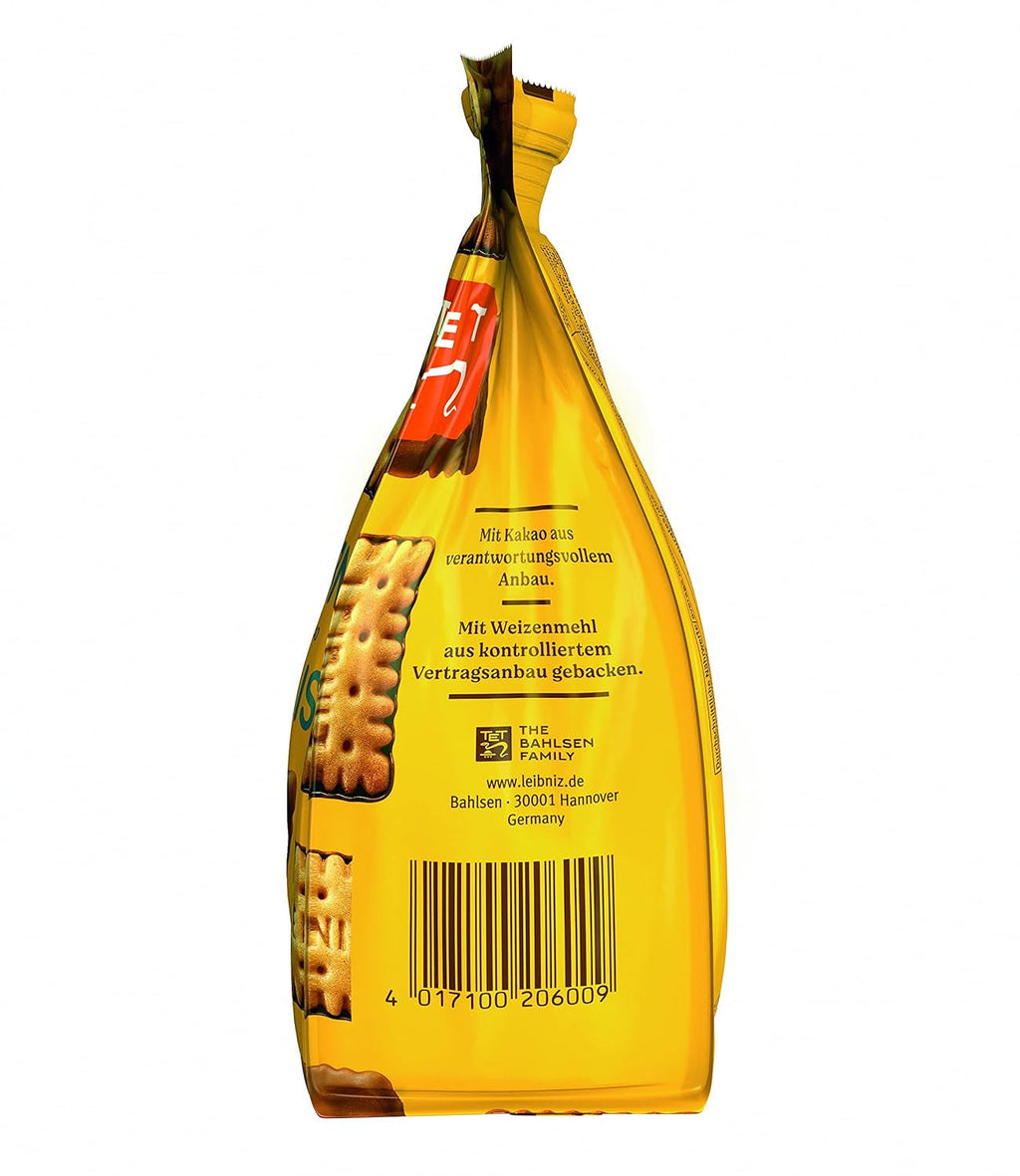 LEIBNIZ Minis Choco, pachet de 12, fursecuri crocante cu ciocolată cu lapte în format mic, pachet vrac pentru stocare sau vânzare (12 x 125 g)