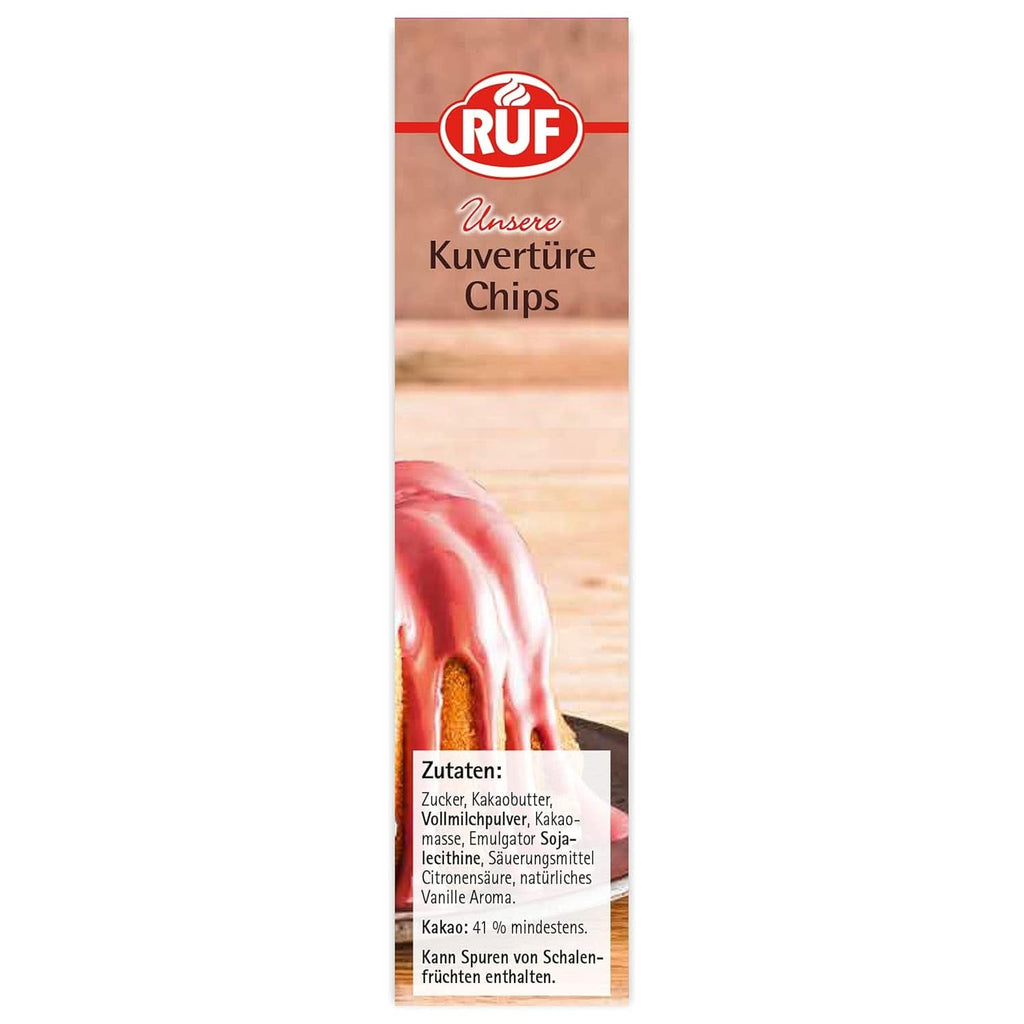 RUF Couverture Chips Ruby, 100 grame Glazuri si Decor Naty Shop