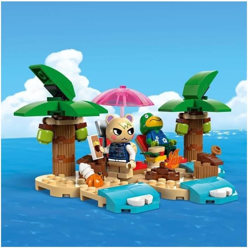 LEGO Animal Crossing Käptens Island Bootstour, kreatives Spielzeug für Kinder mit 2 Minifiguren aus der Videospielserie inklusive Huschke, Geschenk für Mädchen und Jungen ab 6 Jahren 77048 Bausets Besuchen Sie den LEGO-Store