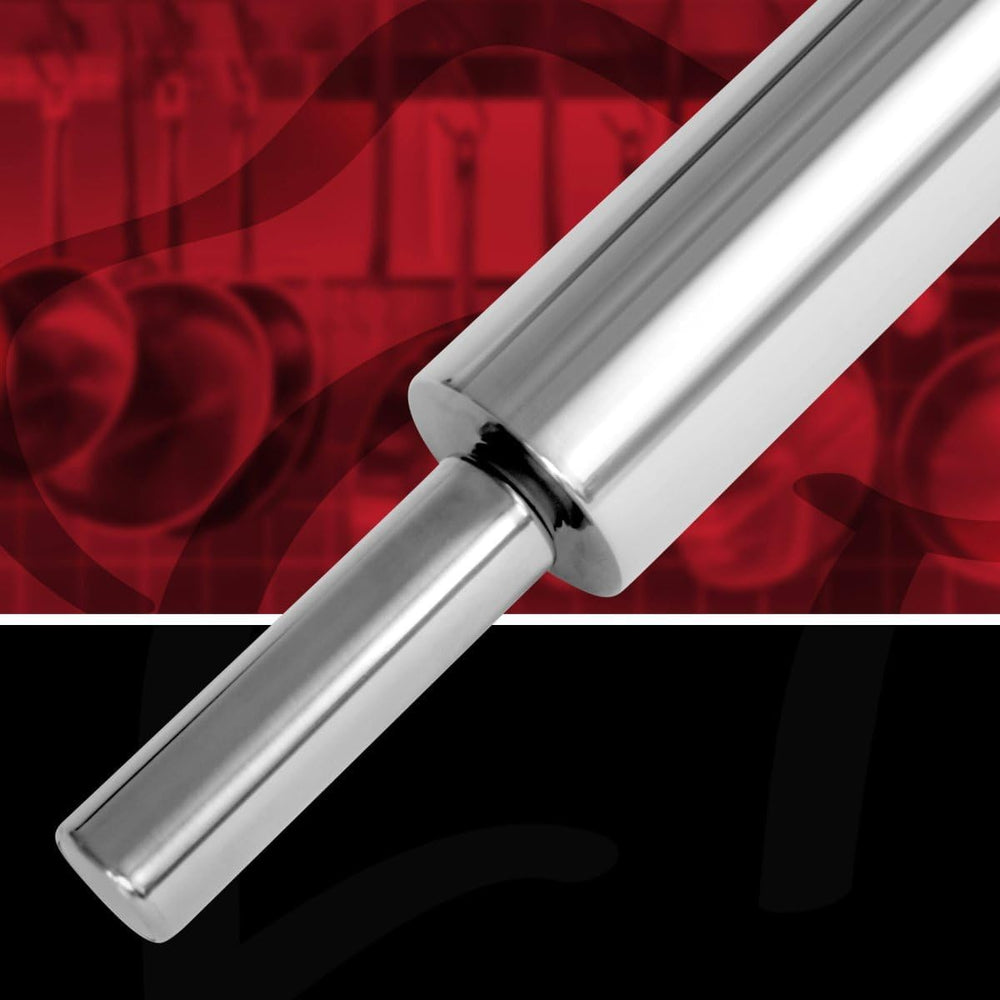 FMprofessional Teigroller aus hochwertigem Edelstahl, Nudelholz als Backzubehör, Backrolle zum Teigrollen, vielseitige Teigwalze – stabil & langlebig (Maße: Ø 6 x 47,5 cm), Menge: 1 Stück