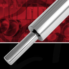 FMprofessional Teigroller aus hochwertigem Edelstahl, Nudelholz als Backzubehör, Backrolle zum Teigrollen, vielseitige Teigwalze – stabil & langlebig (Maße: Ø 6 x 47,5 cm), Menge: 1 Stück