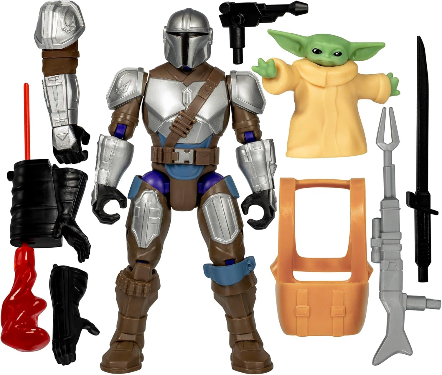 Star Wars Mixmashers Stormtrooper Anpassbare Mix-and-Match-Actionfiguren und Zubehör Actionfiguren Naty Shop Mandalorian