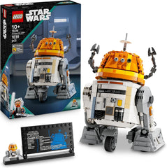 LEGO Star Wars Figur 75416 Ahsoka Astromech Droid Chopper (C1-10P) – Spielzeug mit beweglichem Kopf, abnehmbaren Armen und zentralem Rad – Geschenk für Ahsoka-Fans, Jungen und Mädchen ab 10 Jahren. Bausätze. Besuchen Sie den LEGO-Store. Standardtitel