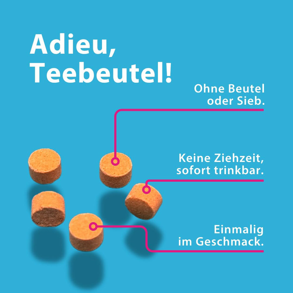 TEABALLS - Set de 3 POWER TEA MIX - ZMEURĂ, ENERGIE, CIREȘE Pentru aproximativ 120 de cești de ceai