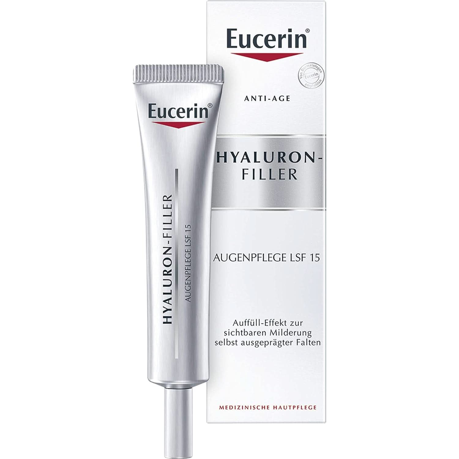 Anti-Age Hyaluron-Filler Augenpflege LSF 15, 15 ml Kosmetik und Schönheit Naty Shop 15 ml