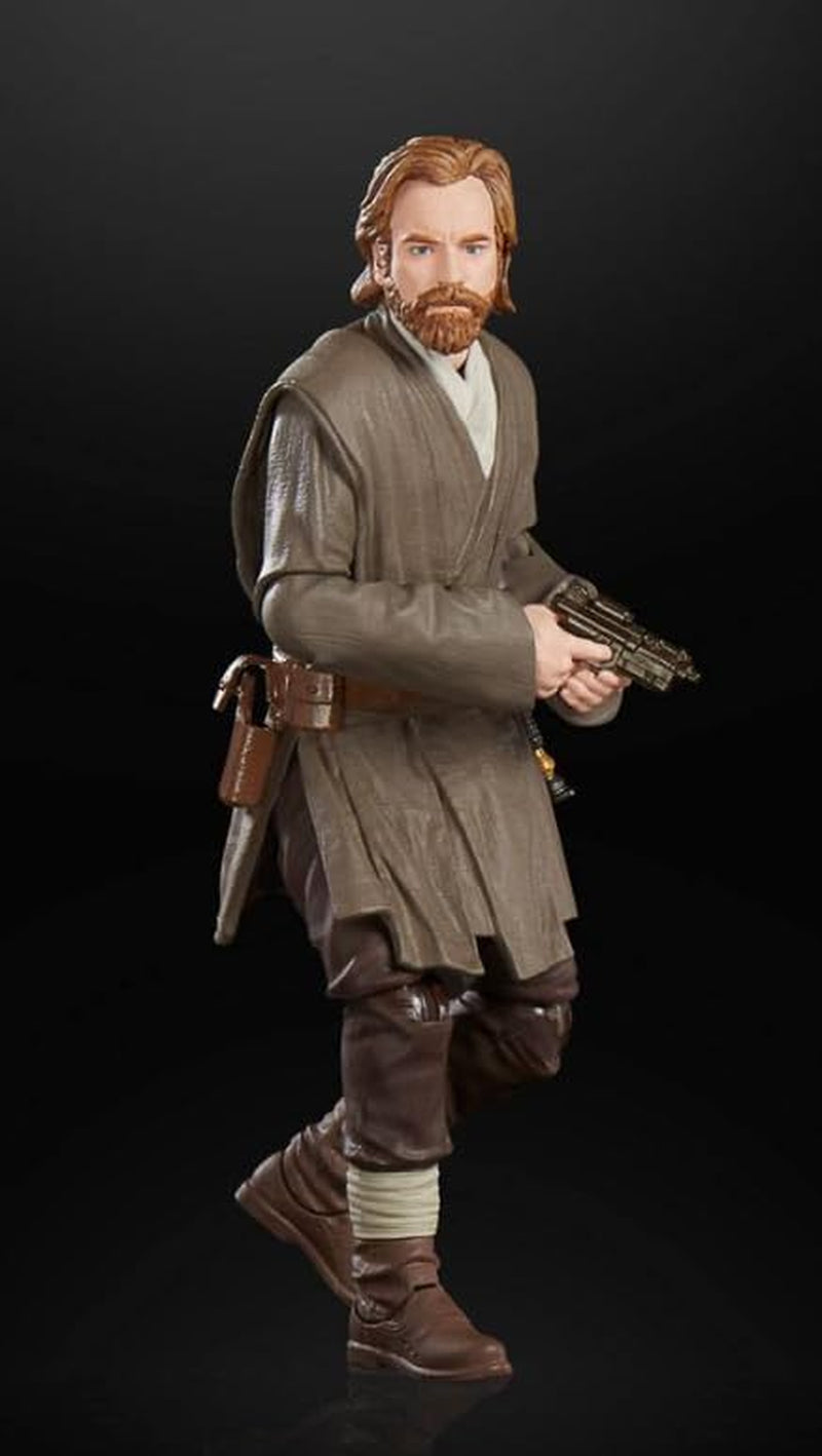 Star Wars Hasbro Star WarBlack Series Obi-Wan Kenobi (Jabiim), 15 cm große Actionfigur Obi-Wan Kenobi, Multi, F7098 Actionfiguren Naty Shop