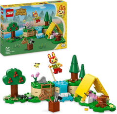 LEGO Animal Crossing Mimmis distracție în aer liber, jucărie creativă pentru copii, set de animale cu figura iepurelui din jocul video, cadou pentru fete și băieți de la 6 ani 77047 Seturi de constructie Besuche den LEGO-Store Singur
