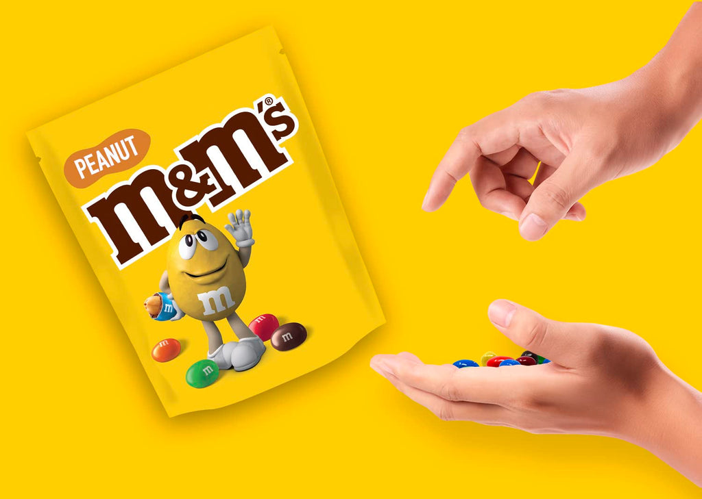M&M'S, alune invelite in ciocolata, 150 grame Bomboane de Ciocolata Naty Shop