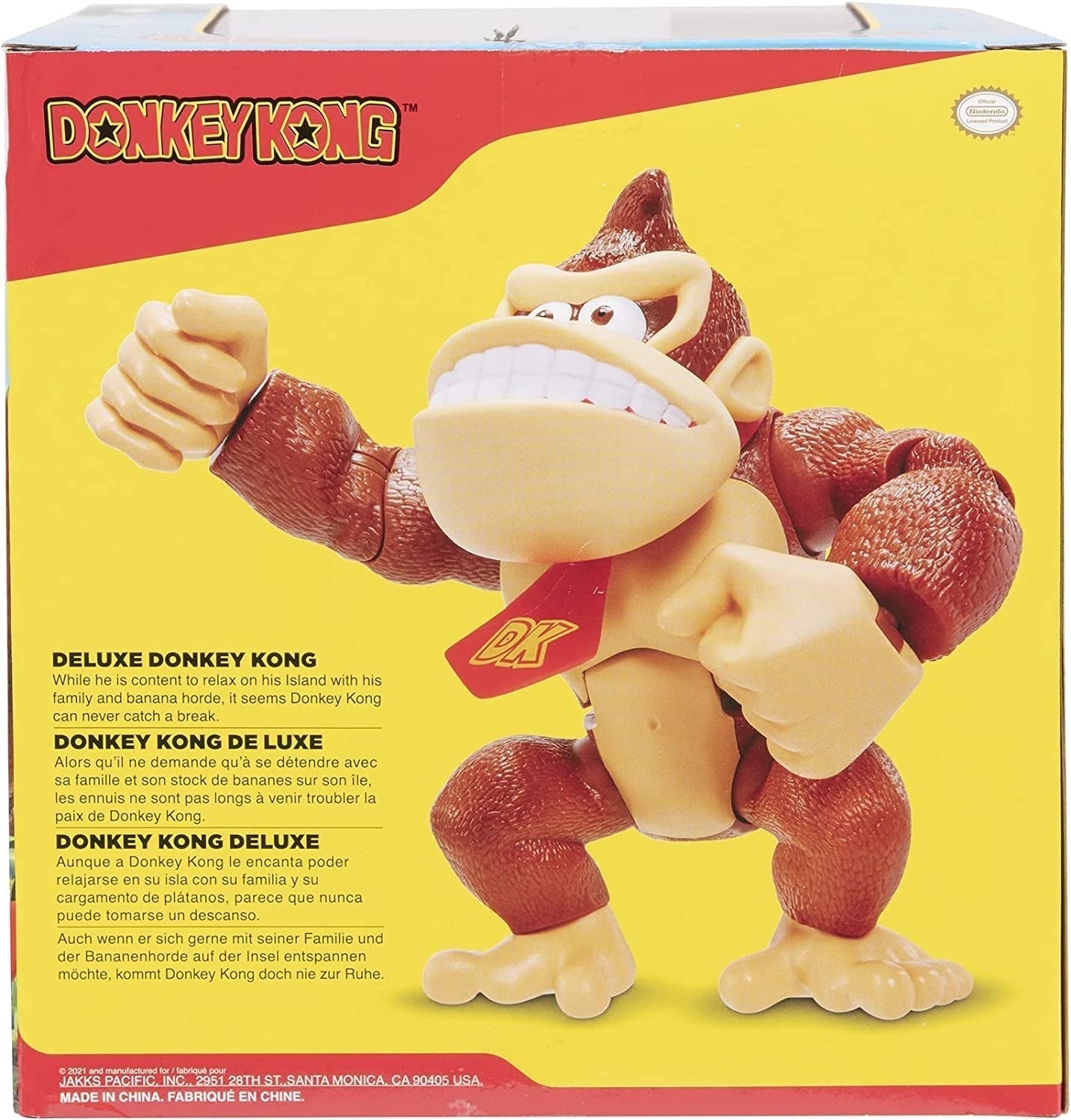 Nintendo SUPER MARIO 15 cm bewegliche Donkey Kong Figur Actionfiguren Naty Shop