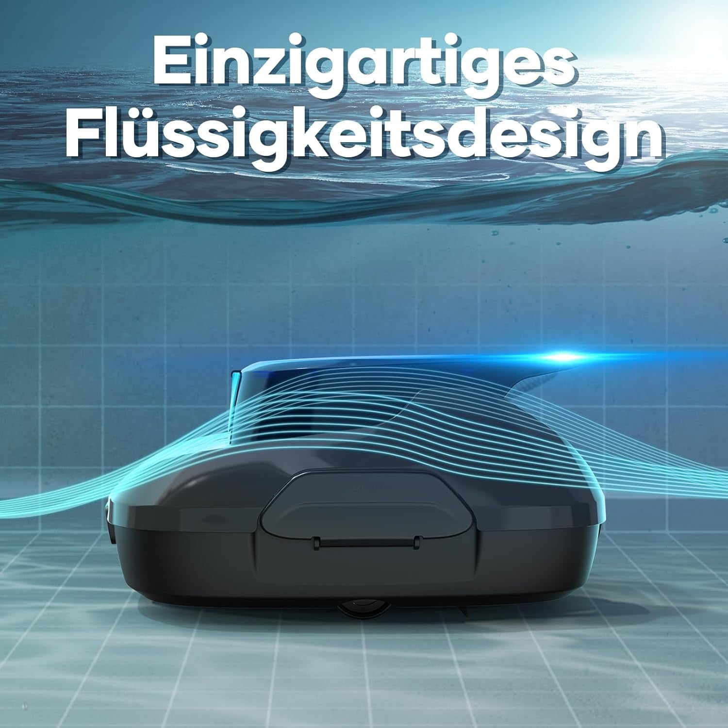 AIPER Scuba SE Poolroboter, kabelloser Poolreiniger mit Akku, 90 Minuten Reinigungszeit, automatische Reinigung mit Selbstparkfunktion, leichter Poolreiniger, ideal für Pools mit flachem Boden