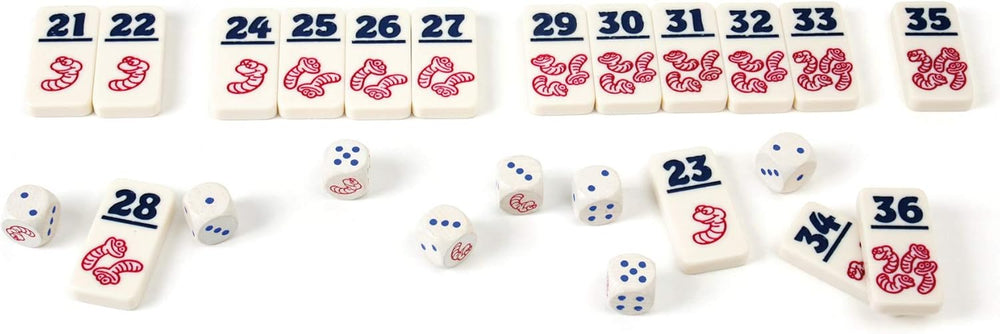 Zoch 601125200 – Heckmeck am Bratwurmeck – das turbulente Würfelspiel im beliebten Hühnerrahmen für kluge Vögel, die den Bratwurmeck-Wurm gerochen haben, ab 8 Jahren