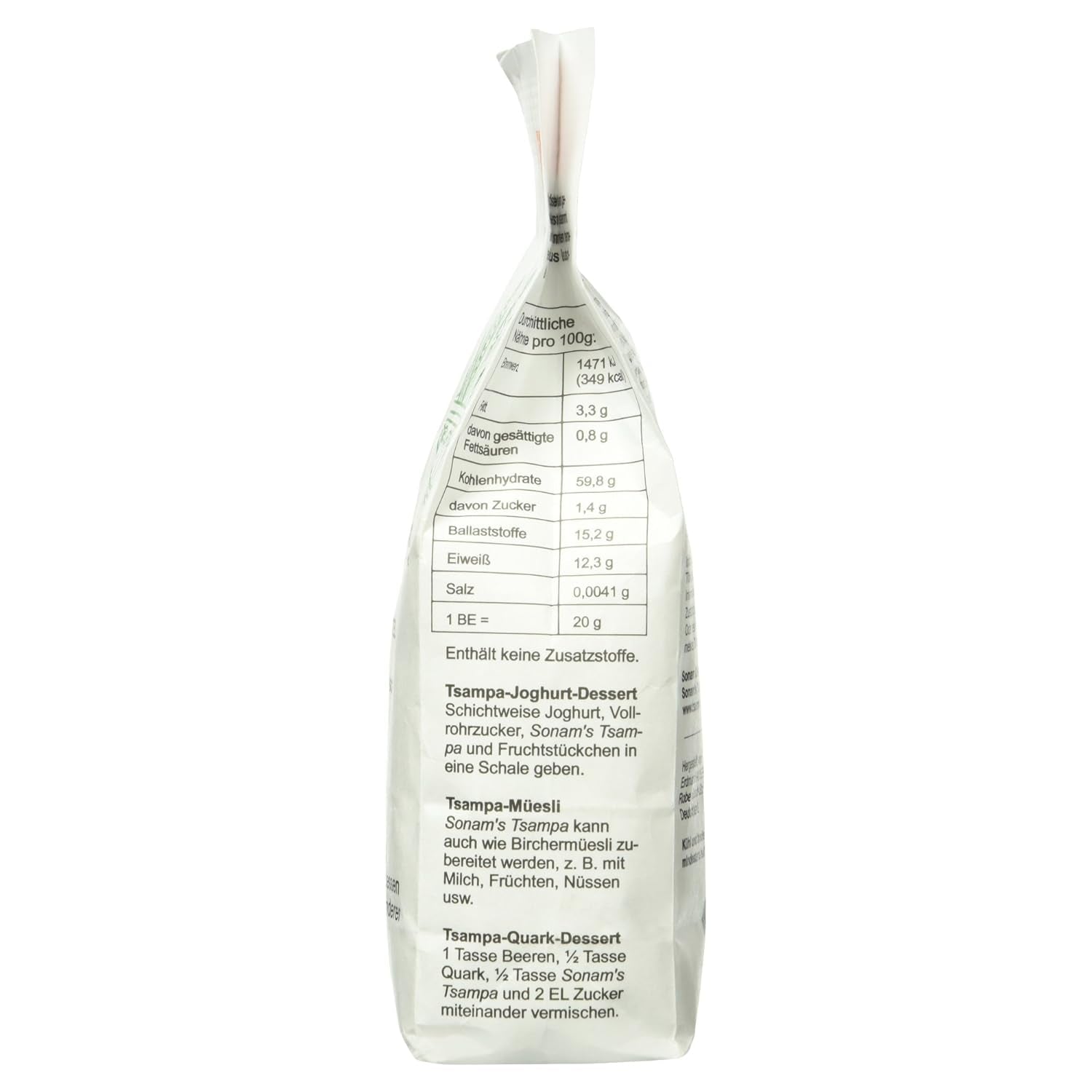 Tsampa-Gerste aus Sonam, 250g