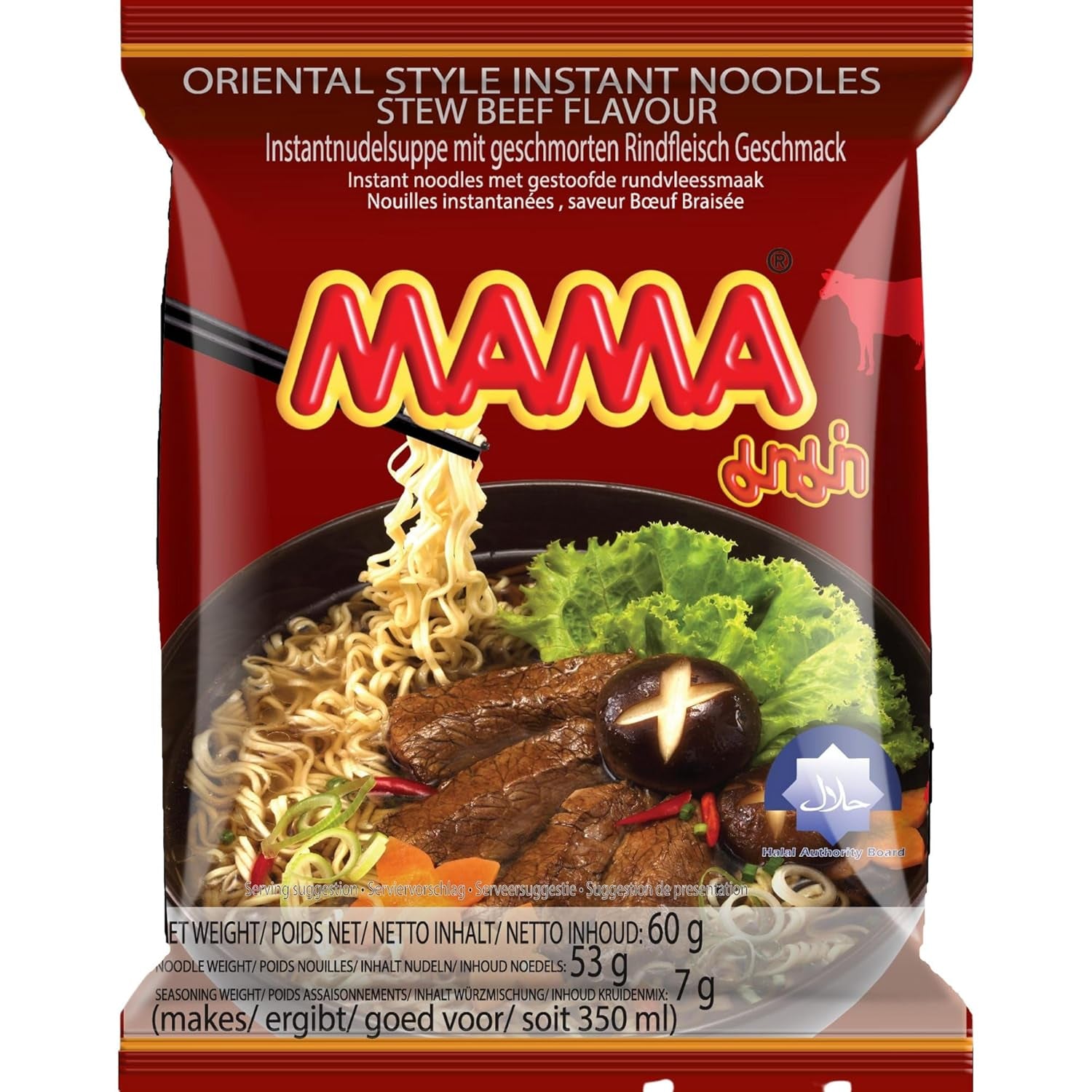 MAMA – Instant-Nudeln mit Huhn – Mehrfachpackung (30 x 55 g)