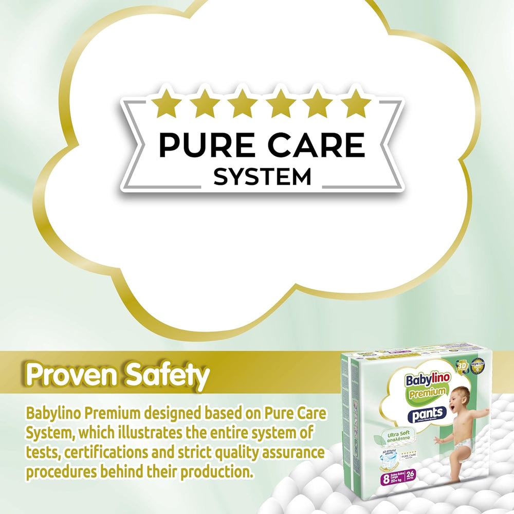 Premium-Hose Größe 8 mit Ultra-Soft-Filter, XXL (20+ kg), 104 Stück