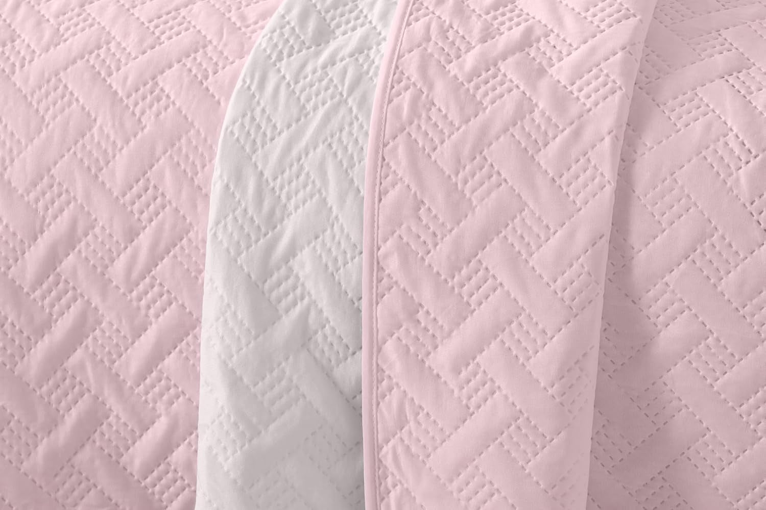 LISO – Tagesdecke für 105 cm – Bouti Bed Tagesdecke – Frühling und Sommer – 200 x 260 cm – rosa Betten und Decken Besuche den Degrees Home-Store